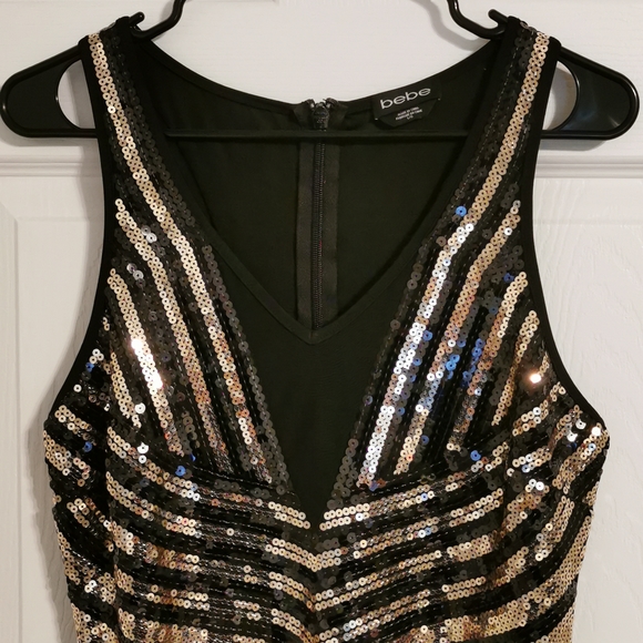 💥bebe Sequin Dress 💥 - Picture 2 of 4
